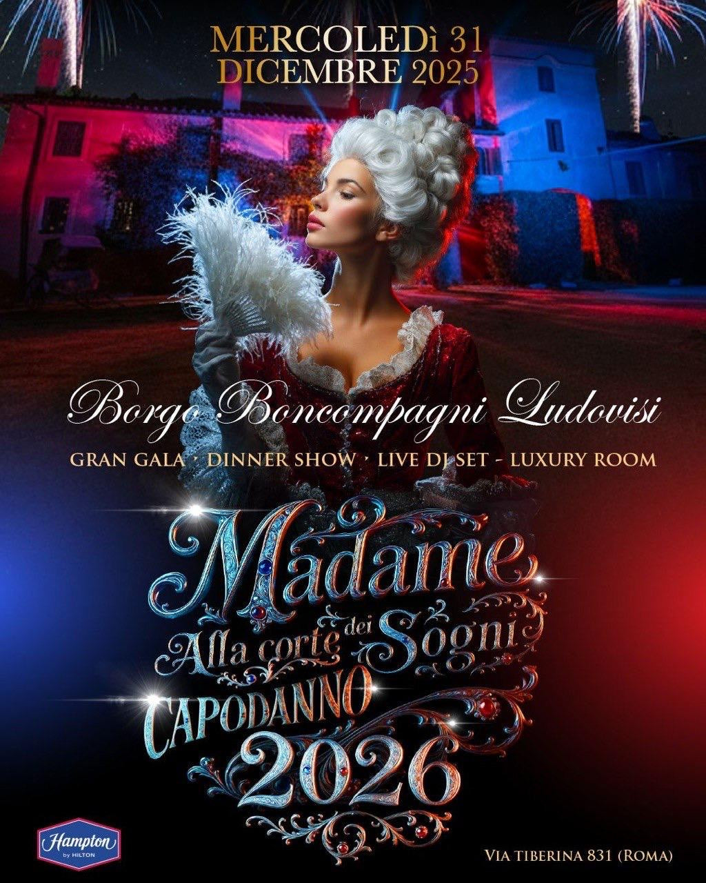 Madame Boncompagni – Capodanno nel casale di charme tra natura e musica
